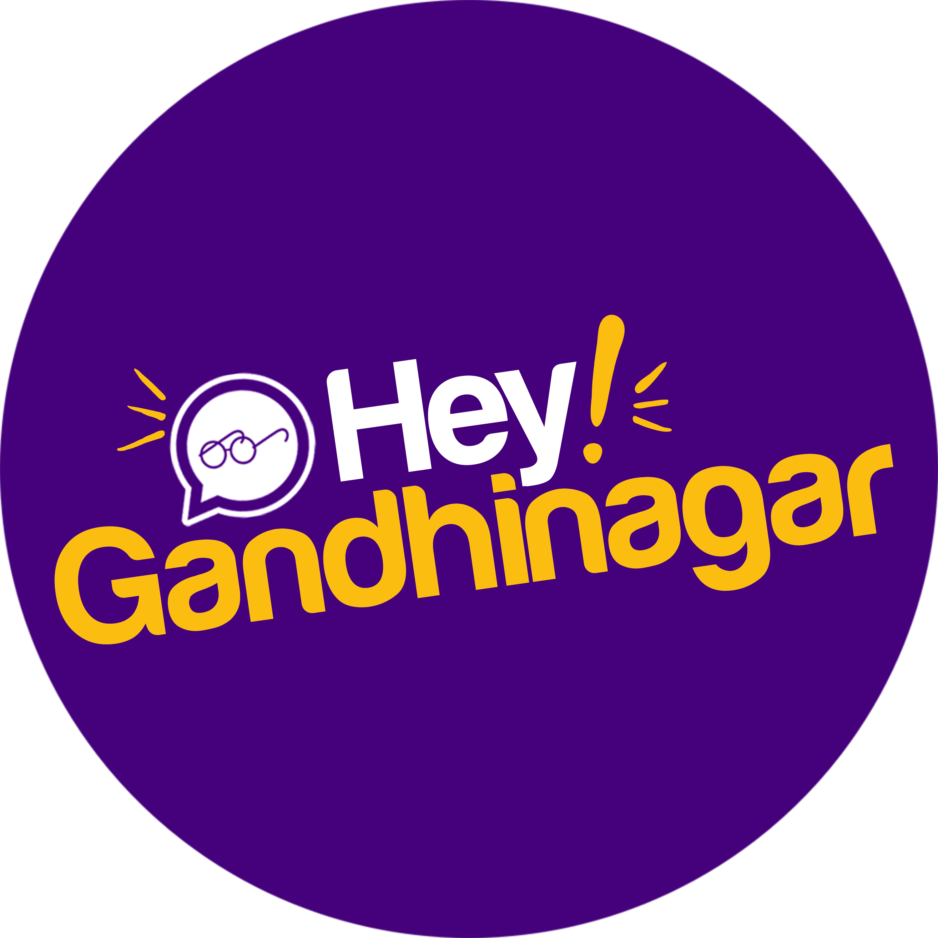 Hey Gandhinagar Logo